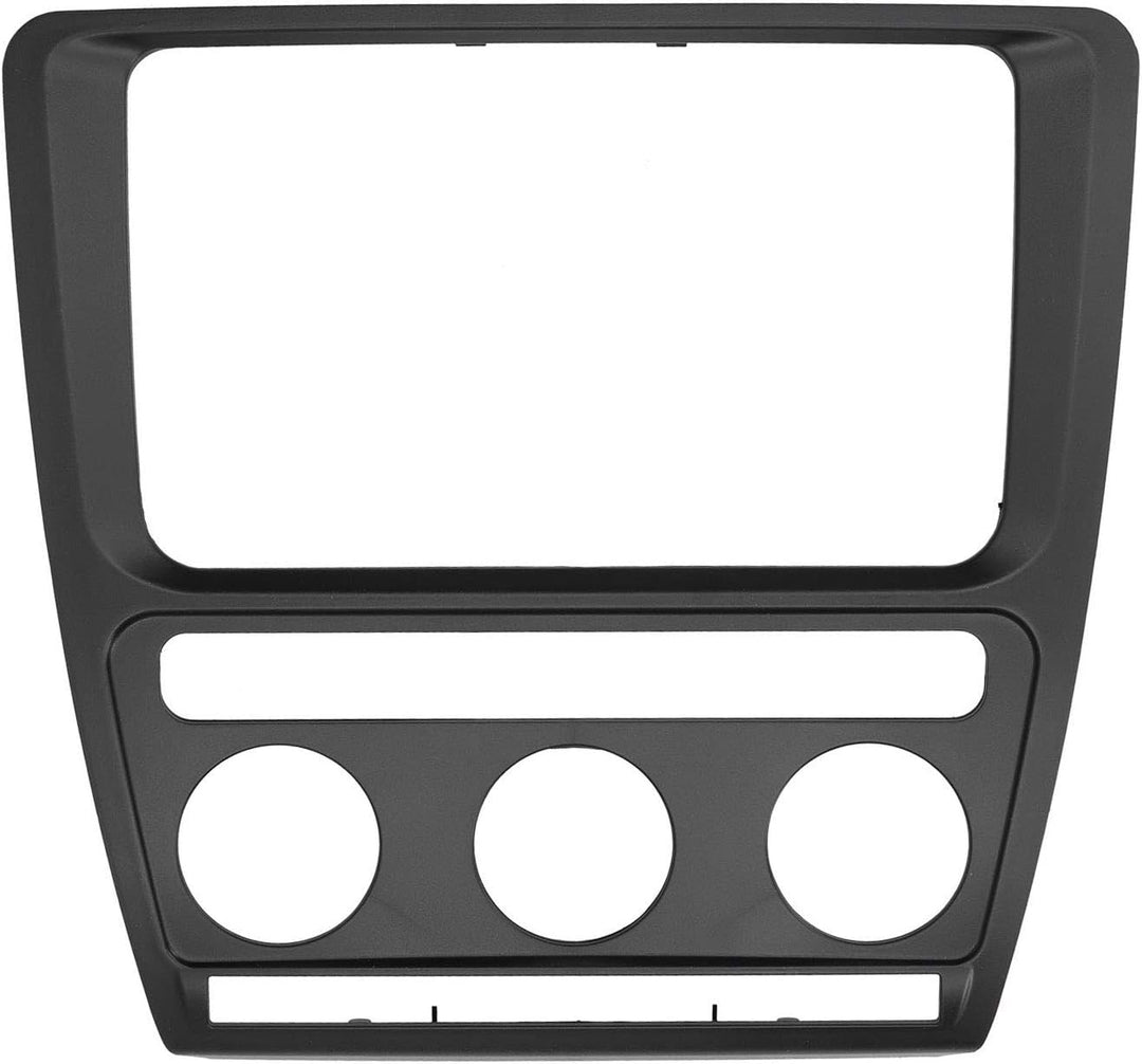 Yctze Double Din Radio Stereo Dash Installationsverkleidungssatz, 2 Din GPS-Panel-Rahmen Passend für