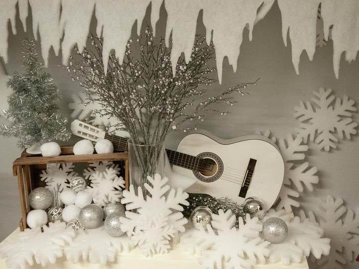 DIMAVERY AW-303 Westerngitarre weiss | Western-Gitarre 4/4