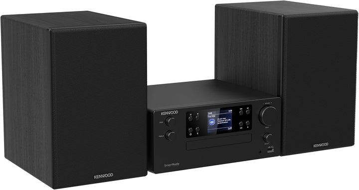 KENWOOD M-9500S-B - Smart Micro Hi-Fi System mit Internetradio, DAB+, CD/USB, Audiostreaming, Sub-Ou