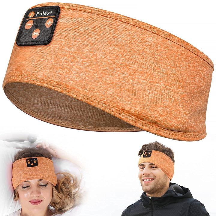 Schlafkopfhörer Bluetooth-Stirnband, Upgrage Soft Sleeping Wireless Music Sport Headbands, Long Time