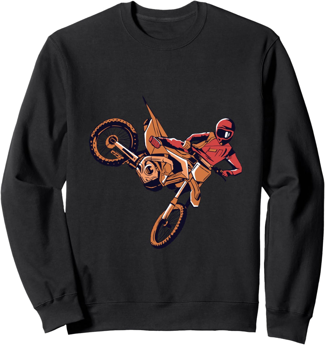 MX Motocross Biker Dirt Bike - Supercross Sweatshirt
