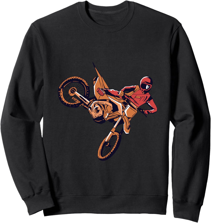 MX Motocross Biker Dirt Bike - Supercross Sweatshirt