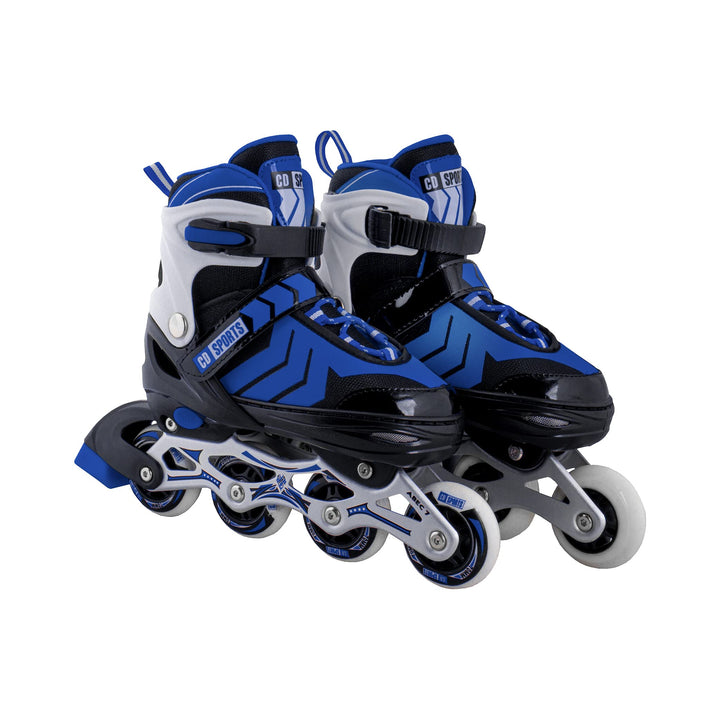 Calma Dragon Inline-Skates, grössenverstellbar, Profi-Skates für Erwachsene und Kinder, 4 Rollen, Sc