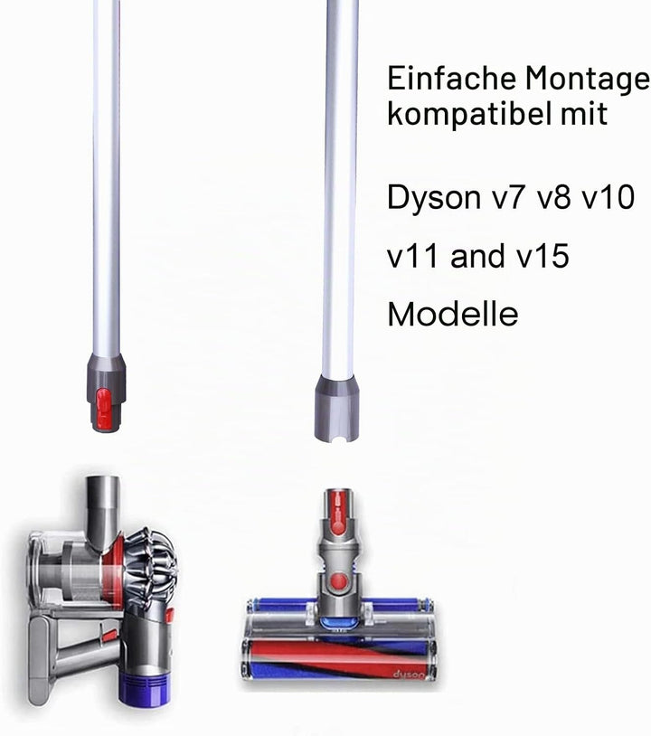 LRFDRESS Verstellbares Verlängerungsrohr Teleskoprohr für Dyson Dyson V7 V8 V10 V11 V15 Akku-Staubsa