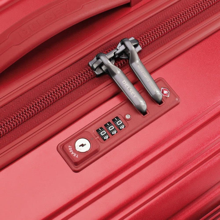 Delsey CAUMARTIN + 4DR KABINEN TR 55, Rot