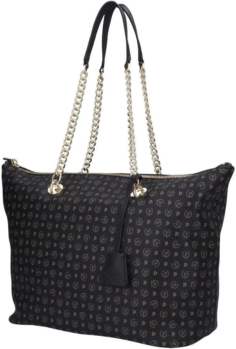 Pollini TE8410PP02Q1100A Tragetasche Damen Synthetisch Einheitsgrösse Schwarz, Einheitsgröß