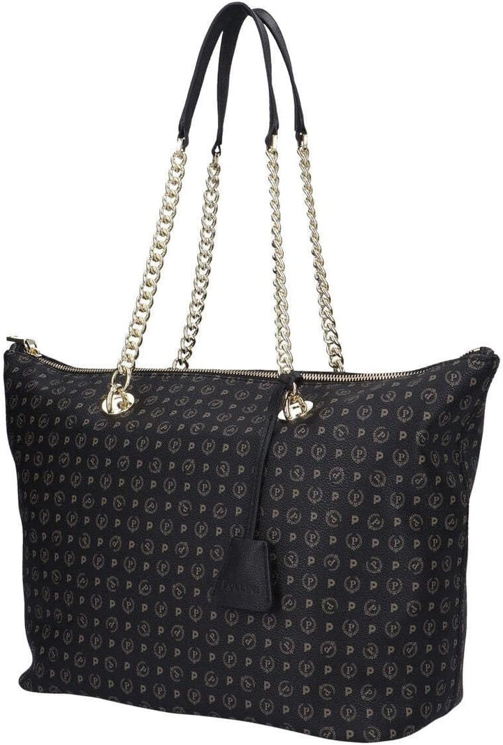 Pollini TE8410PP02Q1100A Tragetasche Damen Synthetisch Einheitsgrösse Schwarz, Einheitsgröß