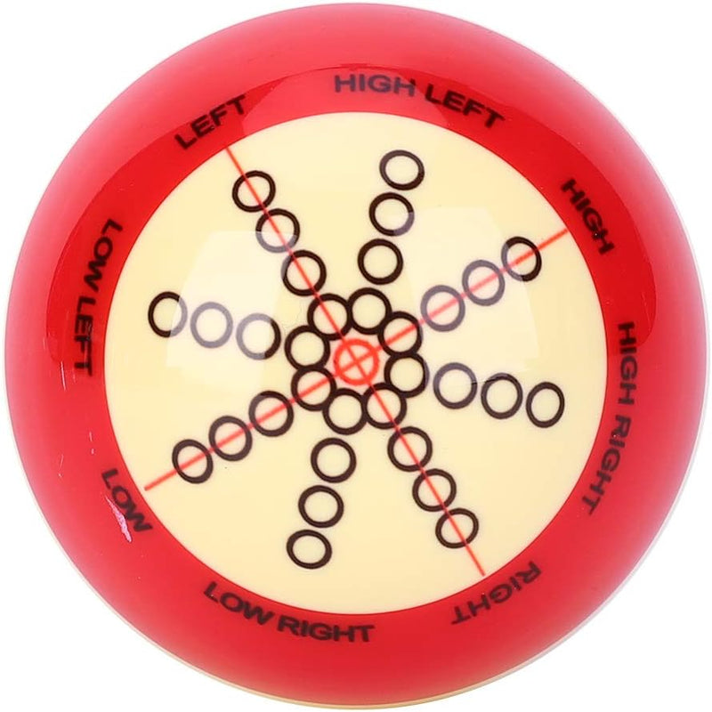 Billard-Queueball, 2,3 Zoll Billard-Pool-Ball, Übungs-Trainingshilfe-Zubehör für America Pool Eight