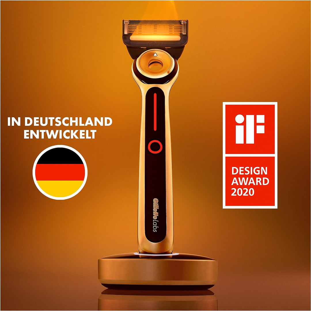 Gillette Labs Heated Razor Rasierklingen, 10 Ersatzklingen für beheizbaren Nassrasierer
