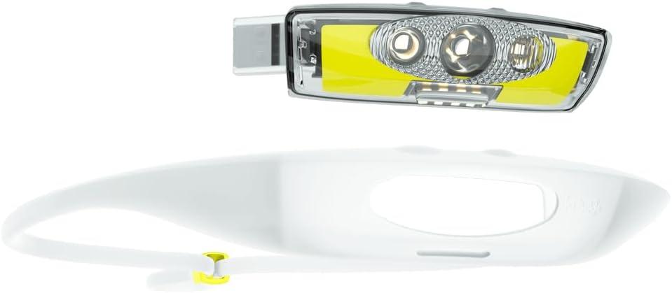 Knog Unisex – Erwachsene Bandicoot Run Stirnlampe, Gelb, Einheitsgrösse, Gelb