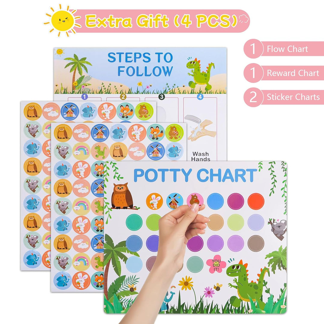 Töpfchen Toilettensitz Kinder 3 in 1 Faltbare WC Baby Potty Training Sitze AuBen Innen Tragbar Reise