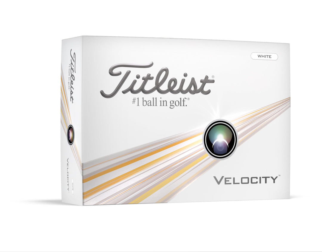 Titleist Velocity Golfball 42.67 millimeters Weiss, 42.67 millimeters Weiss
