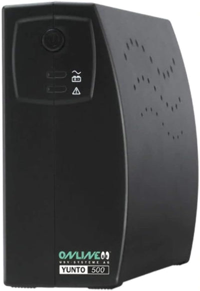 Online USV-Systeme USV - YUNTO 500, 500VA / 300W, Line-Interactive USV Schwarz