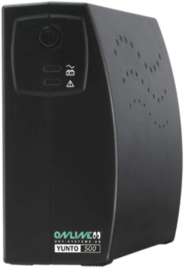 Online USV-Systeme USV - YUNTO 500, 500VA / 300W, Line-Interactive USV Schwarz