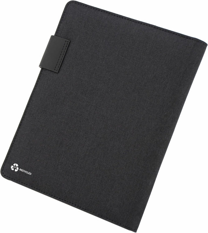 Stop Ocean Plastic 46221 - RPET Schreibmappe im A4 Format, Businessmappe aus PET Nylon und Leder, Do