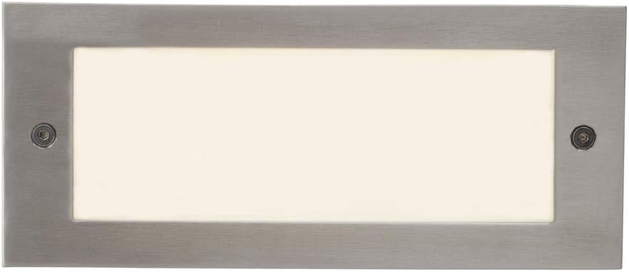 AEG WALL LED Wandeinbauleuchte 25,2 cm Satiniert Nickel gebürstet
