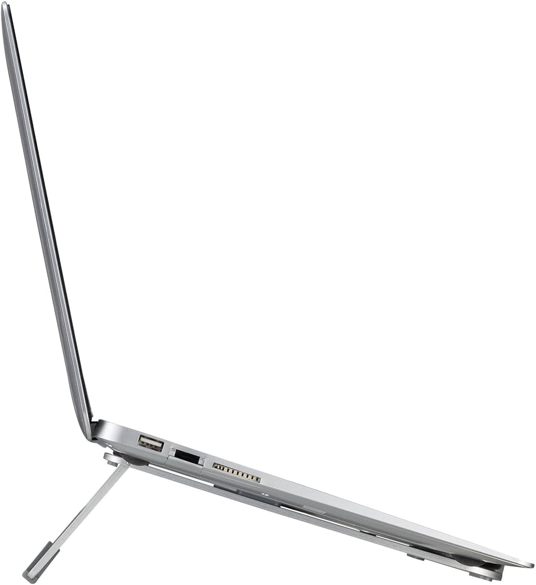 my wall HT19L Laptop Ständer, Notebook Ständer, Faltbar, Tragbar, Notebook Ständer Aluminium, Siliko