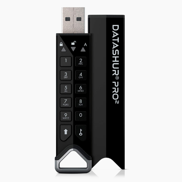 iStorage datAshur PRO2 8 GB | Sicheres Flash-Laufwerk | Zertifiziert nach FIPS 140-2 Level 3 | Passw