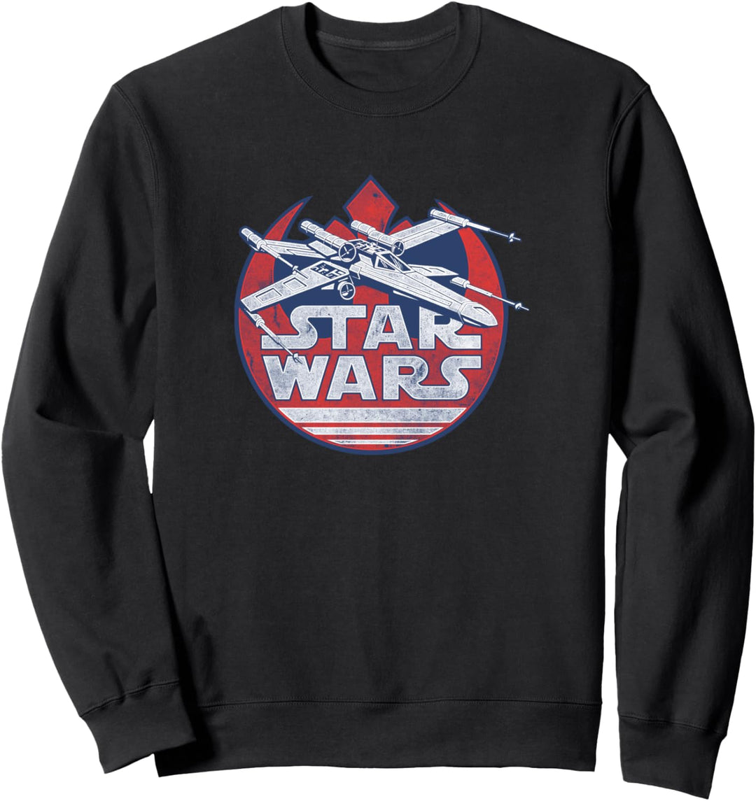 Star Wars X-Wing With Rebel Symbol Sweatshirt