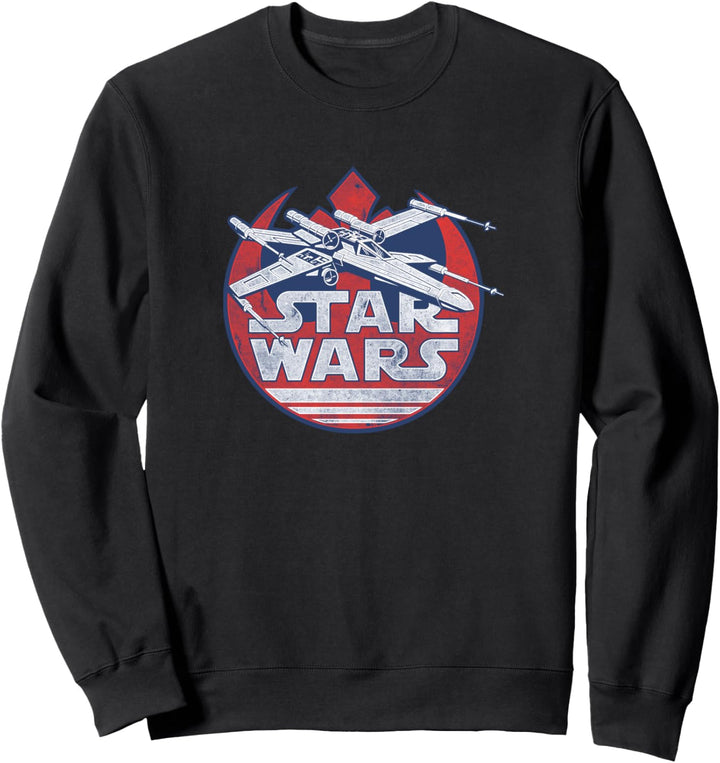 Star Wars X-Wing With Rebel Symbol Sweatshirt