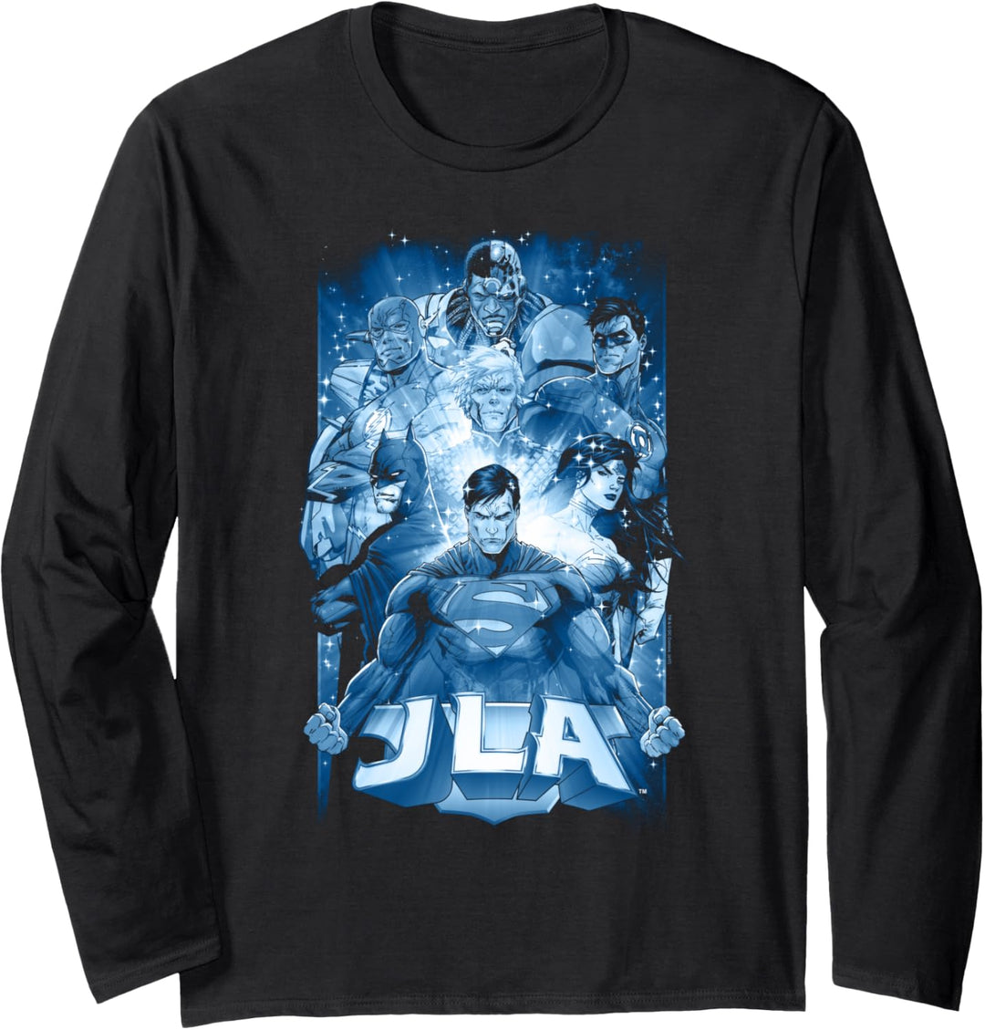 Justice League Burst Langarmshirt