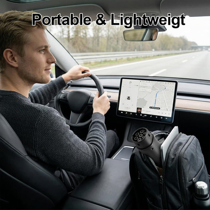 Typ 1 auf Typ 2 EV Ladeadapter, Max32A, 250 V, 7.4 kW SAE J1772 auf IEC 62196 Ladeadapter für Elektr
