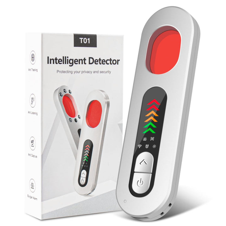 Wanzen Detektor Versteckte Kamera Finder mit 6 Stufen Empfindlichkeit, 4-in-1 Multimode Hidden Camer