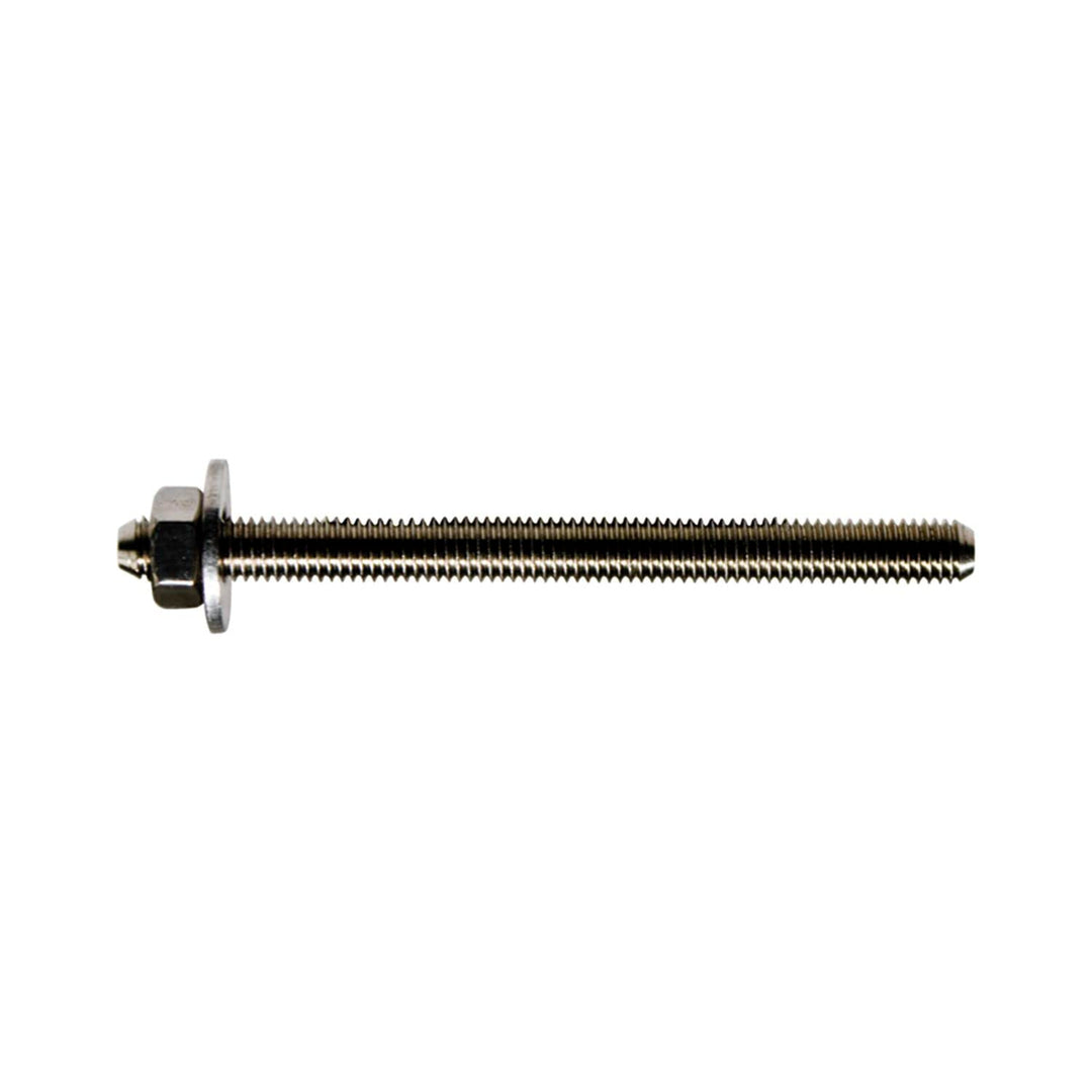 fischer 090452 Ankerstange FIS A M 12 x 180 R Edelstahl, 10 Stück, Silber