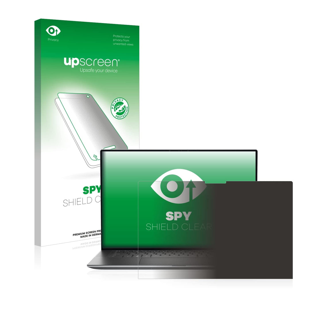 upscreen Anti-Spy Blickschutzfolie für Dell Precision 5570 (Touch) Privacy Screen Displayschutz-Foli
