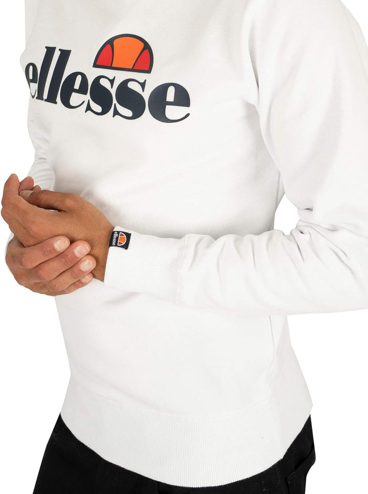 Ellesse Herren Sl Succiso Sweatshirt L Weiss, L Weiss