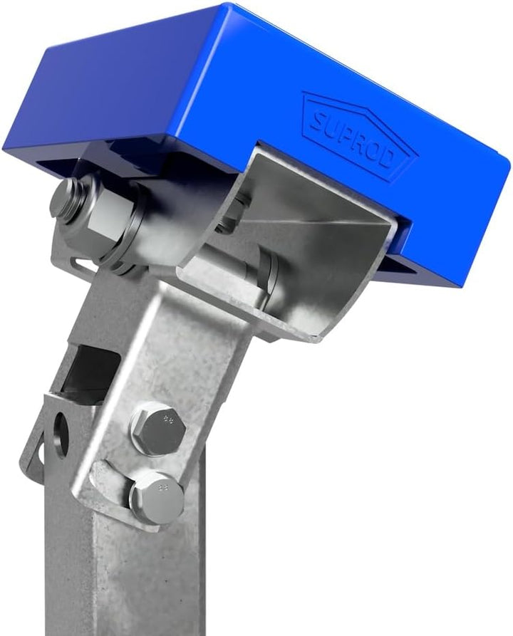 SUPROD Bootsauflage, Langauflage, PU-Auflage, Bootstrailer, Sliphilfe, PAD 150x100 mm (blau), 150x10