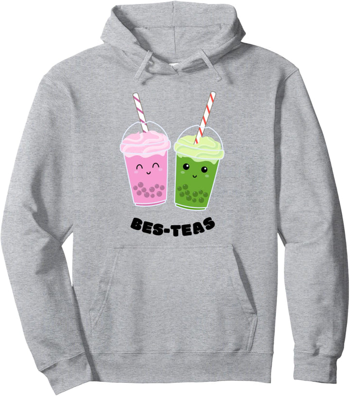 Best Friends Bes-Teas Boba Tee süsse Bubble Kawaii Besties Pullover Hoodie
