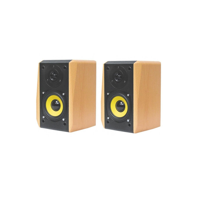 Dynavox TG-1000M Mini-Aktiv Lautsprecher 35 Watt buche (Paar)