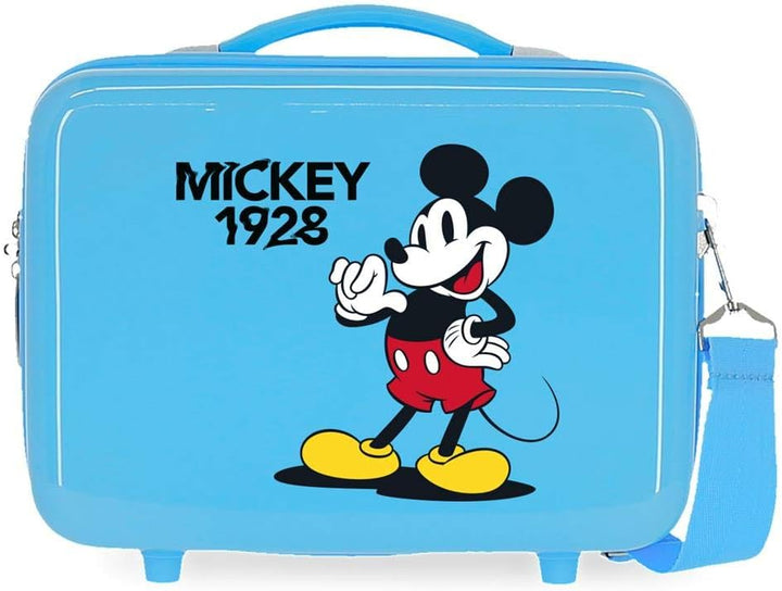 Disney Mickey That´S Easy Kulturbeutel, anpassbar, Blau, 29 x 21 x 15 cm, starr, ABS 9,14 l Utensili