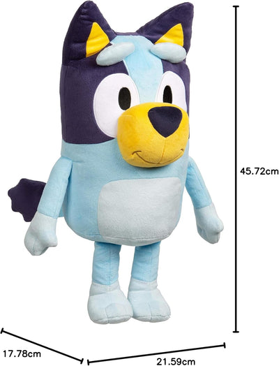 Bluey Best Mate Bluey Extra Large 18 Inch Plush Official Collectable Character Cuddly Jumbo Soft Toy