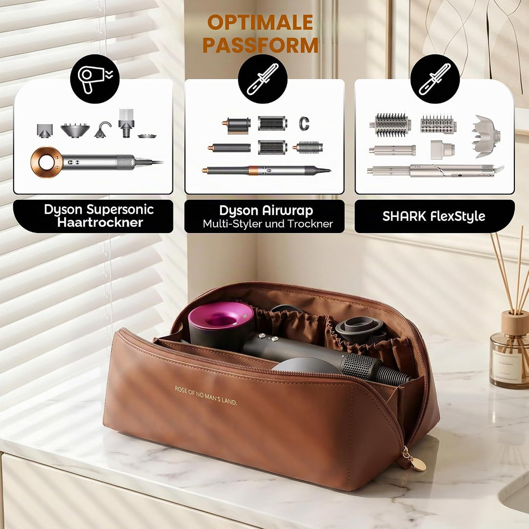 Reise-Aufbewahrungstasche für Dyson Airwrap Styler/Shark Flexstyle, Tragbare Reisen Lagerung Tasche,
