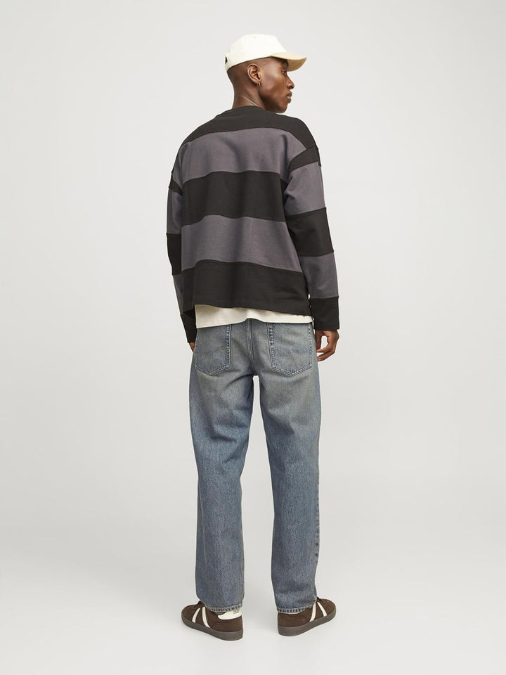 JACK & JONES Male Loose fit Jeans JJIEDDIE JJORIGINAL MF 710 NOOS Loose fit Jeans 28W / 32L Blue Den
