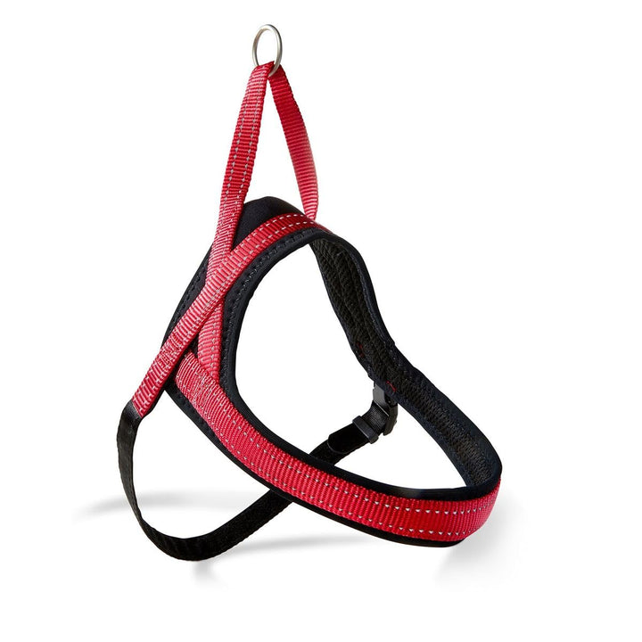 Hundegeschirr Soft & Safe reflektierend, Gr.-1: 28-35cm cayenne/schwarz 28 - 35 cm cayenne/schwarz,
