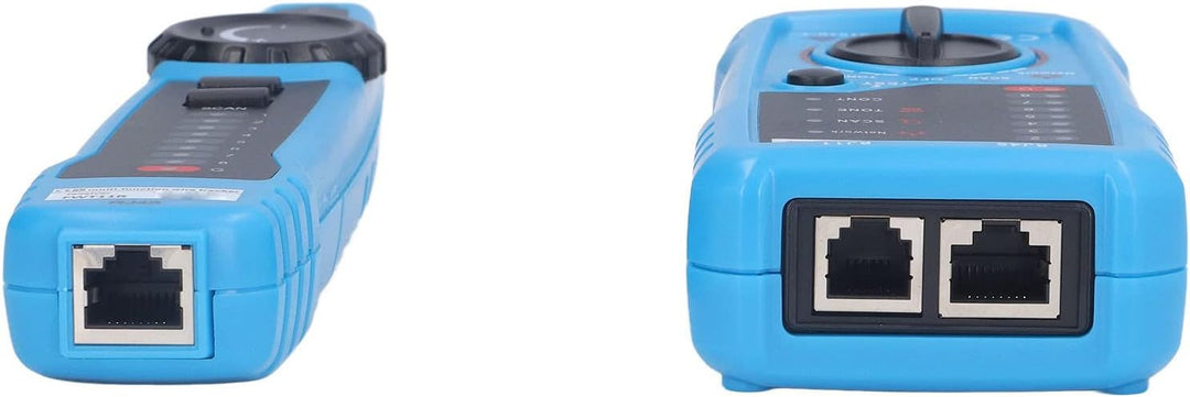 Bewinner Netzwerk-LAN-Kabeltester, RJ11-RJ45-Kabeltester, Kabeltester für Ethernet-Telefonkabel, Lei