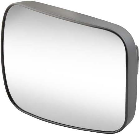 HELLA - Weitwinkelspiegel - anschraubbar - schwarz - Breite: 219mm - Höhe: 164mm - beidseitig - 8SB
