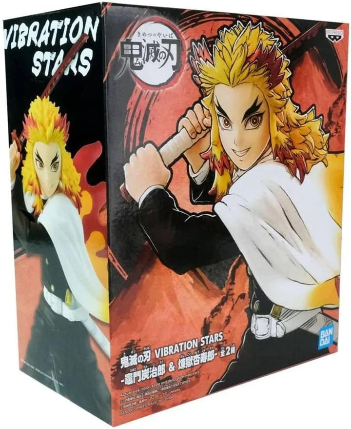 last level Last - Banpresto Figure Kimetsu No Yaiba Kyojuro Action-Puppen, 15 cm, Mehrfarbig (FBP168