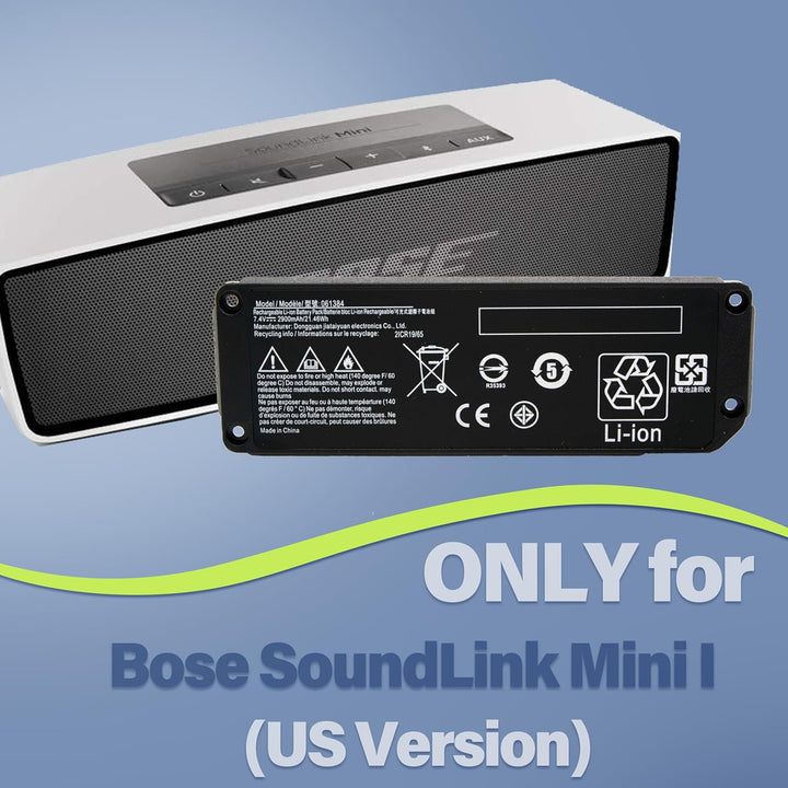 ANTIEE 061384 Speaker Akku for Bose Soundlink Mini Bluetooth Wireless Speaker （I One Model） 061386 0