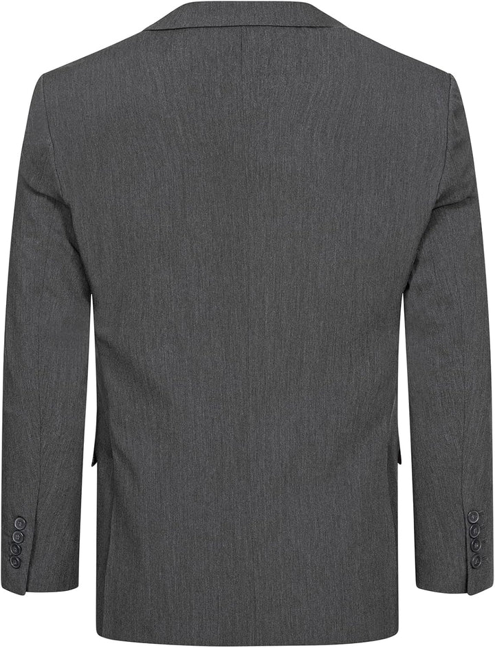Indumentum Herren Sakko Blazer IJS-103 S Dunkelgrau, S Dunkelgrau