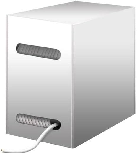 Goobay 94224 CAT 6 Netzwerkkabel, S/FTP (PiMF), Weiss