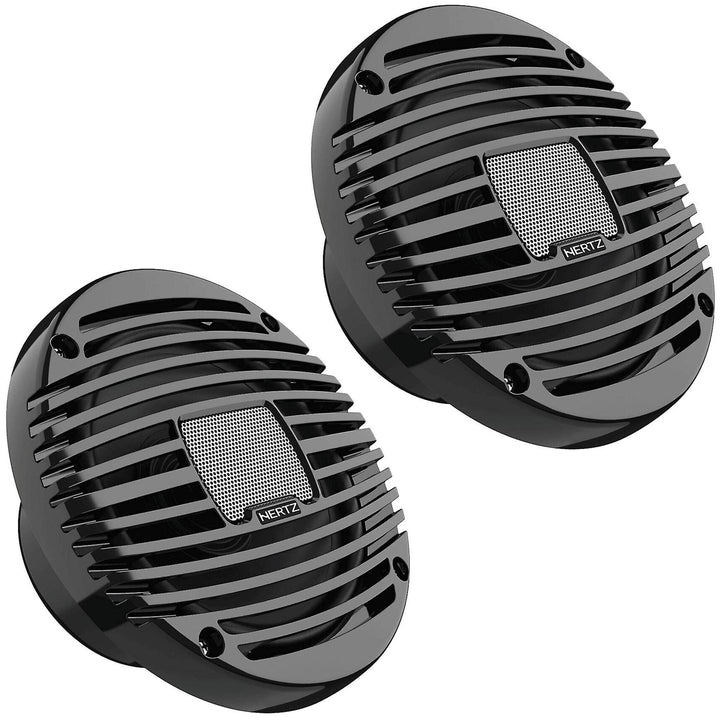 Hertz HEX 6.5 M-C Marine 6.5" Coax Set- Charcoal Marine/Outdoor Lautsprecher 1 Paar 16,5cm