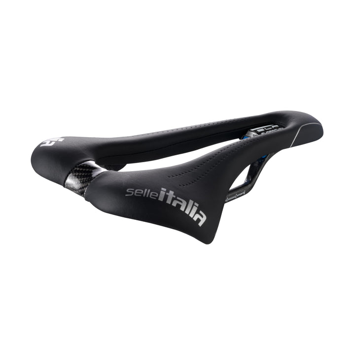 Selle Italia Unisex – Erwachsene SLR Kit Carbonio Superflow Sättel Einheitsgrösse Schwarz, Einheitsg