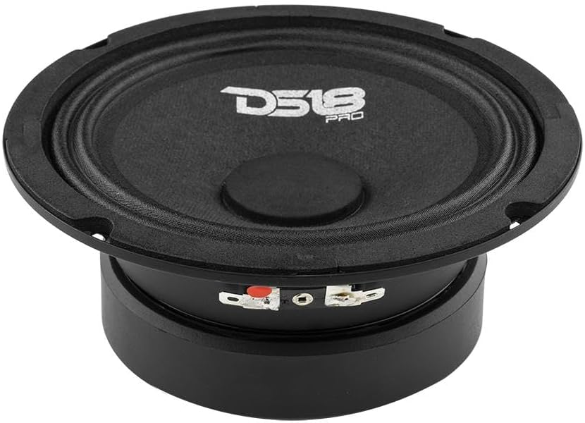 DS18 PRO-GM6SE Sealed Zurück Mitteltöner Lautsprecher 8-Ohm - 380 Watt Max, 90 Watt RMS - 1 Lautspre