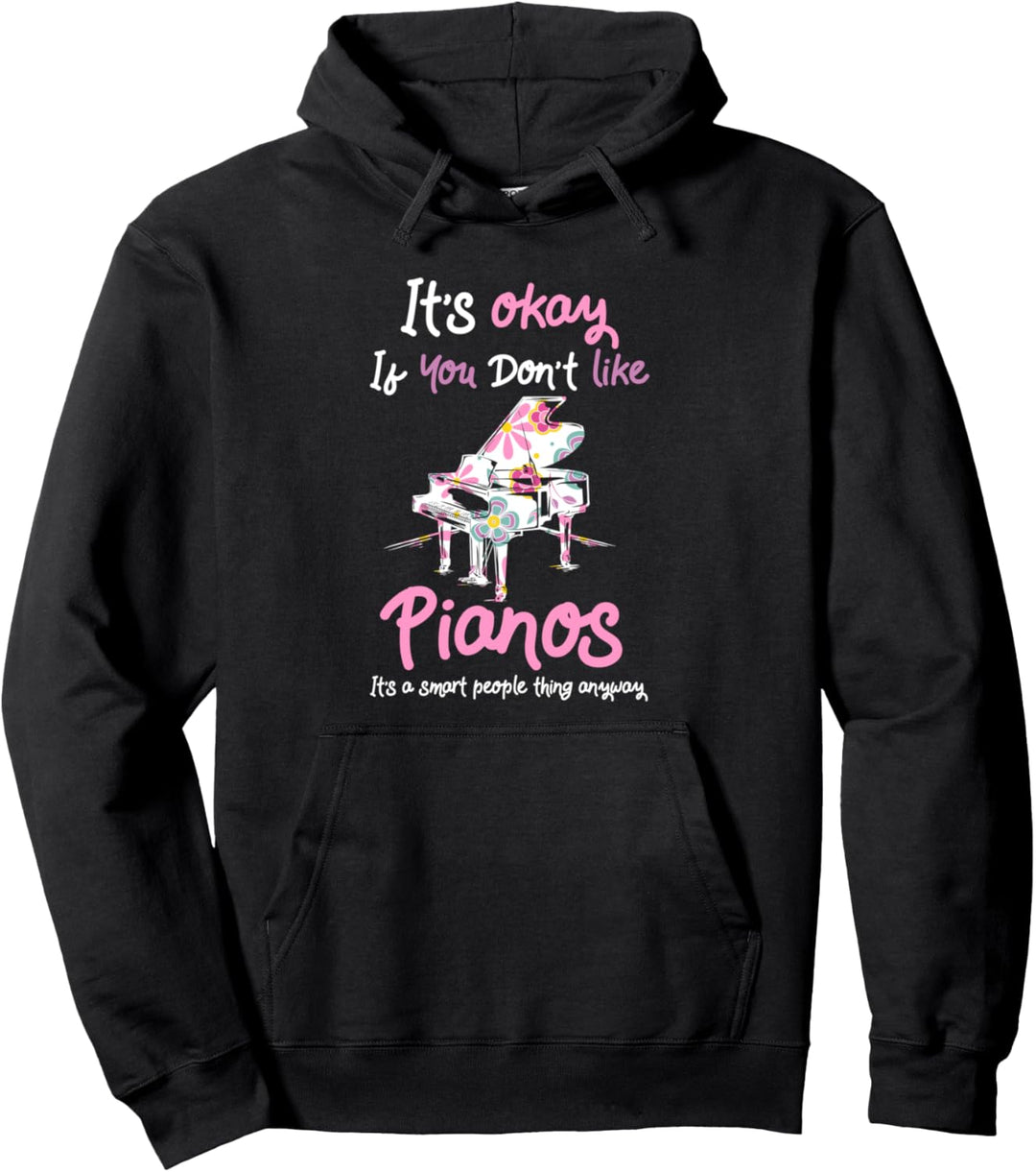 Klaviere Es ist sowieso eine kluge Menschensache Pullover Hoodie