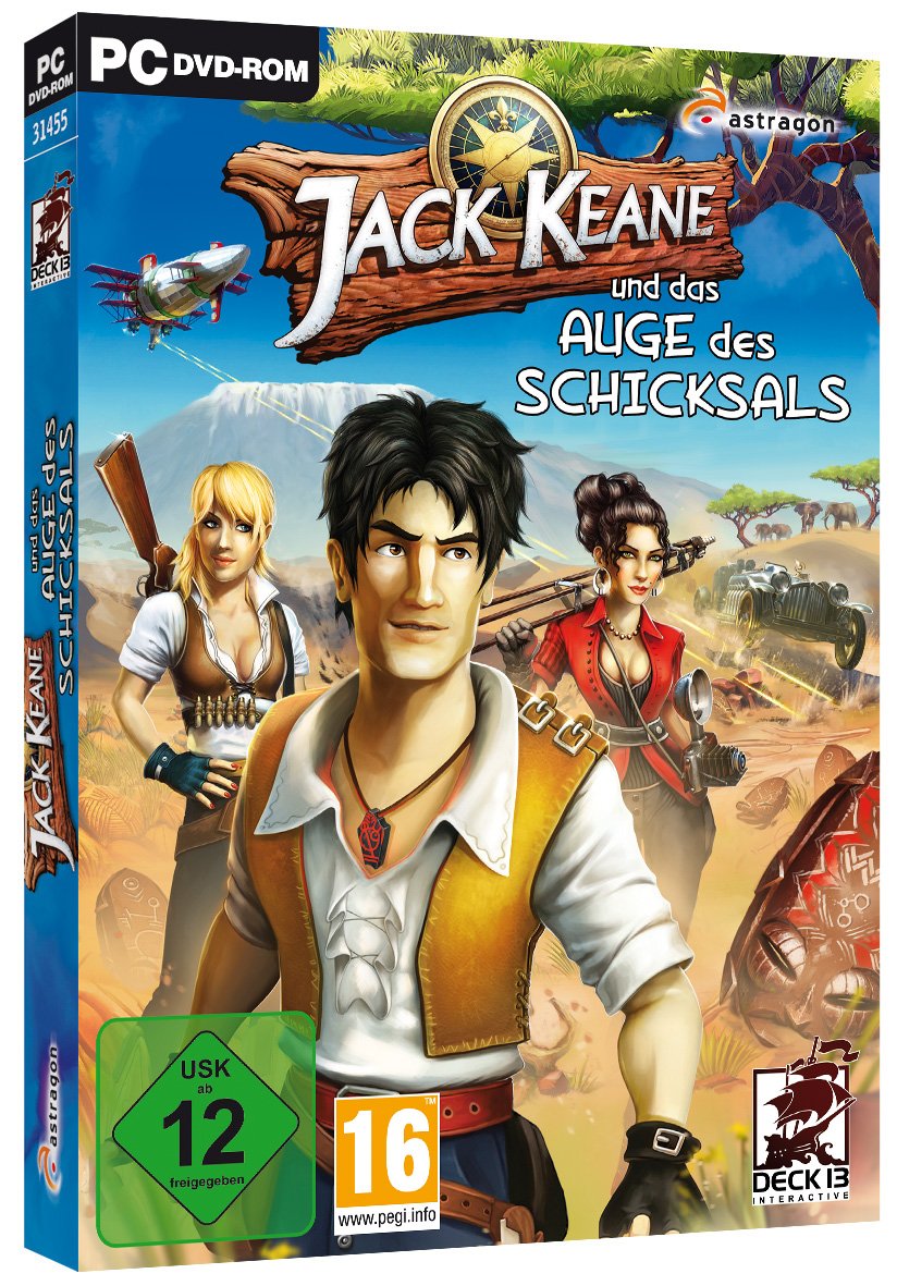 Jack Keane und das Auge des Schicksals PC Standard, PC Standard