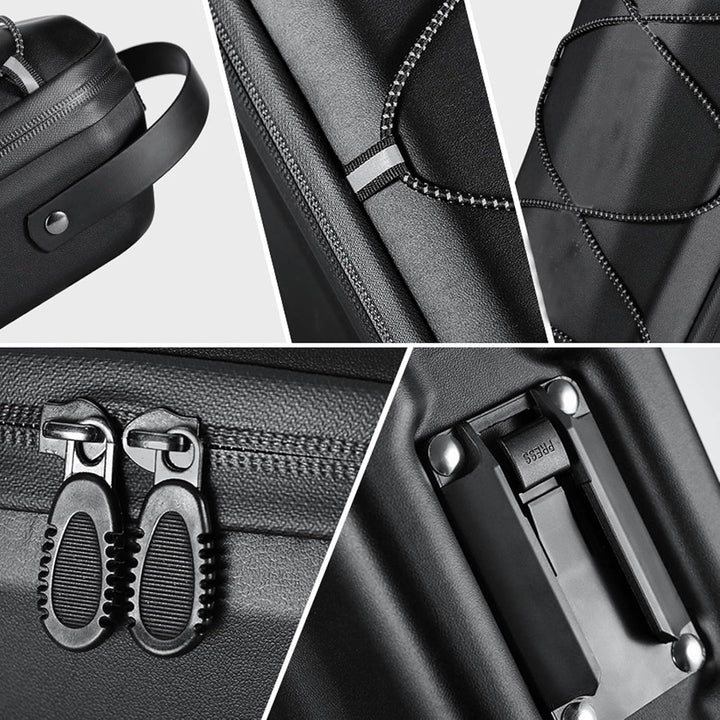 wasserdichte Lenkertasche Escooter: 3L E Scooter Tasche mit Multicolor Elastische Kordel Schnellvers
